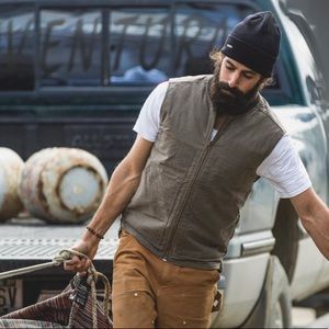 Filson Waxed Work Vest